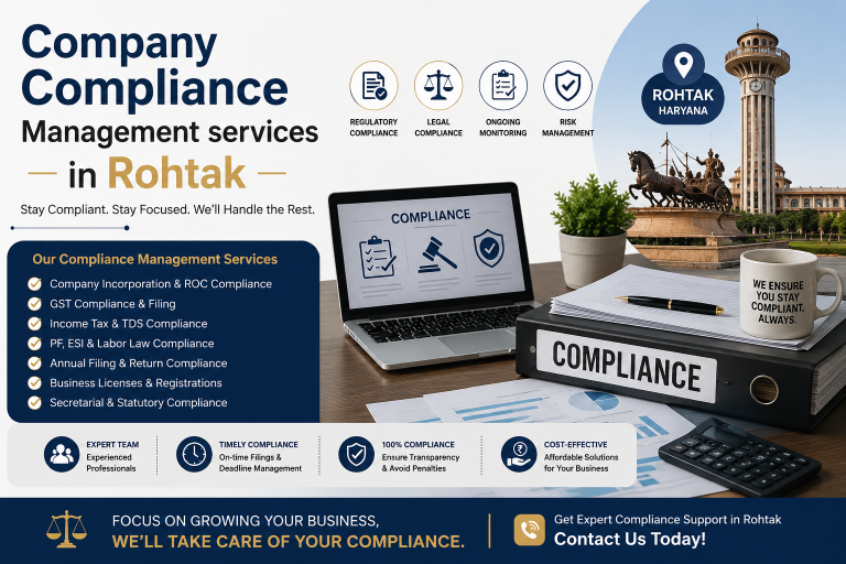 Company Compliance Management services in rohtak