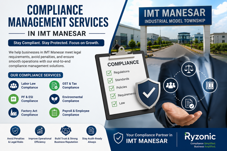Compliance Management Services in IMT Manesar