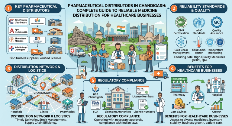 Pharmaceutical Distributors in Chandigarh