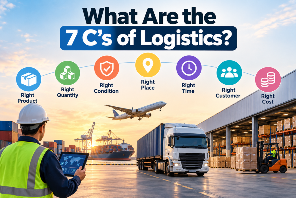 What Are the 7 C's of Logistics?